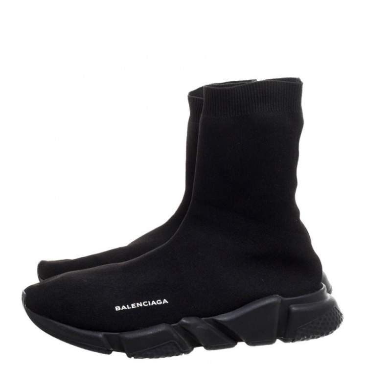 balenciaga shoes all black